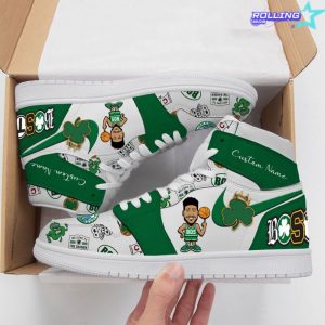 Boston Celtic Spirit Custom Air Jordan 1