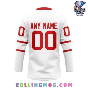 Boston University Terriers Frozen Four 2025 Hockey Jersey 3