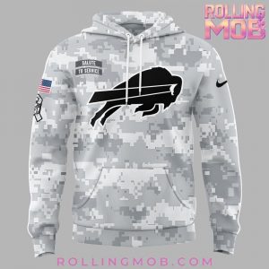 Buffalo Bills Salute To Service 2024 Hoodie