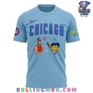 Chicago Cubs SpongeBob SquarePants 2025 T-Shirt