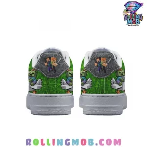 Chicken Jockey x Minecraft Limited Edition Nike Air Force 1 4