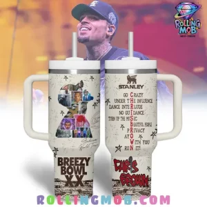 Chris Brown Breezy Bowl XX Stanley Tumbler Cup
