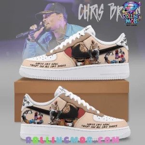 Chris Brown Nikes Like New Limited Edition Air Force 1