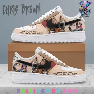 Chris Brown Nikes Like New Limited Edition Air Force 1