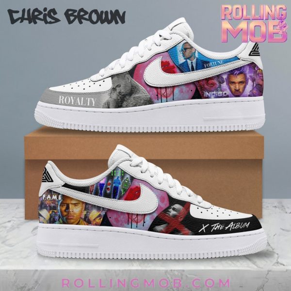 Chris Brown Royalty x The Album Air Force 1