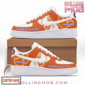 Clemson Tigers Always A Tiger Custom Nike Air Force 1