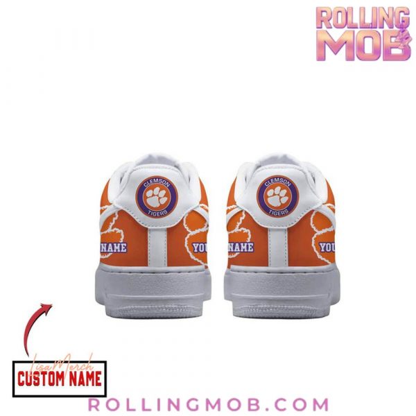 Clemson Tigers Always A Tiger Custom Nike Air Force 1