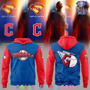 Cleveland Guardians Superman Night 2025 Hoodie