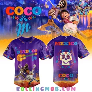 Coco x Diablos Rojos del México Special Edition Baseball Jersey
