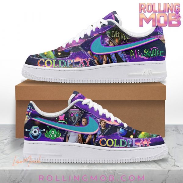 Coldplay Music of the Spheres Nike Air Force 1