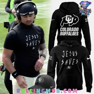 Colorado Buffaloes Jesus Saves 2025 Hoodie