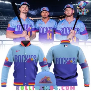 Colorado Rockies City Connect Uniform 2025 Baseball Jacket