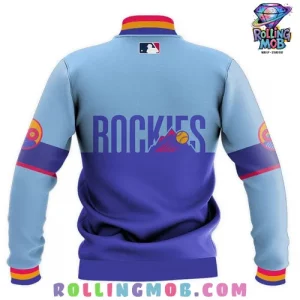 Colorado Rockies City Connect Uniform 2025 Baseball Jacket 3