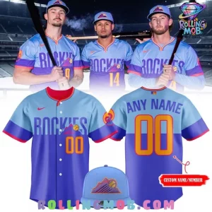 Colorado Rockies City Connect Uniform 2025 Baseball Jersey