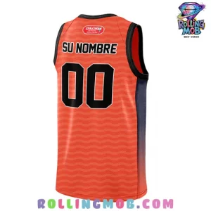 Criollos de Caguas 2024 Orange Basketball Jersey 3