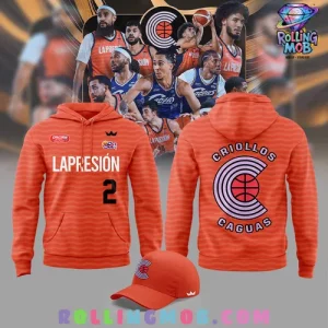 Criollos de Caguas 2024 Orange Hoodie