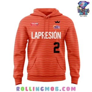 Criollos de Caguas 2024 Orange Hoodie