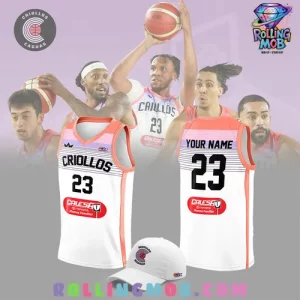 Criollos de Caguas 2024 White Basketball Jersey