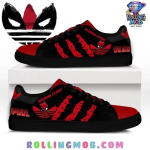 Deadpool Maximum Effort Limited Edition Stan Smith Shoes