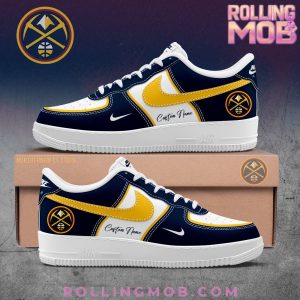 Denver Nuggets x Nike Custom Name Air Force 1