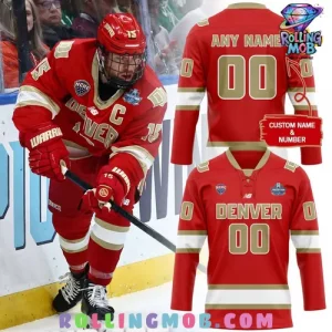 Denver Pioneers Frozen Four 2025 Hockey Jersey
