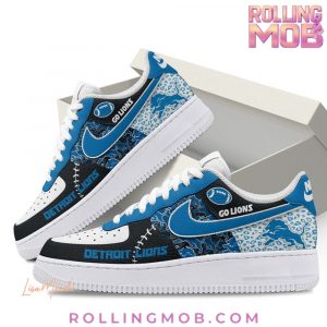 Detroit Lions Go Lions Nike Air Force 1
