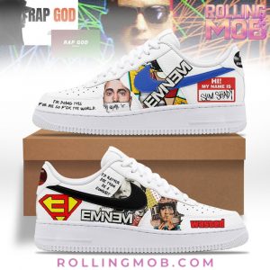 Eminem Rap God Limited Edition Nike Air Force 1