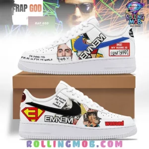 Eminem Rap God Limited Edition Nike Air Force 1
