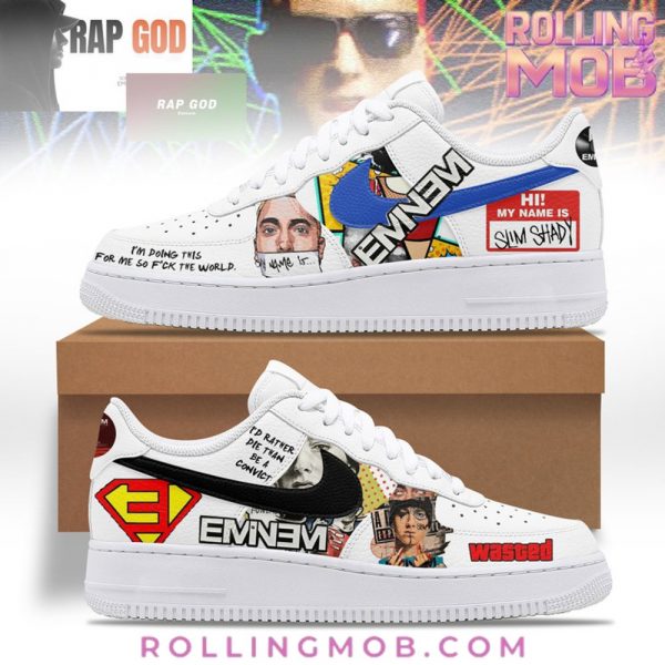 Eminem Rap God Limited Edition Nike Air Force 1
