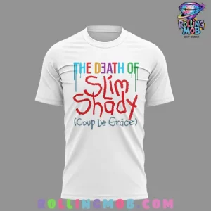 Eminem The Death of Slim Shady (Coup De Grâce) White T-Shirt