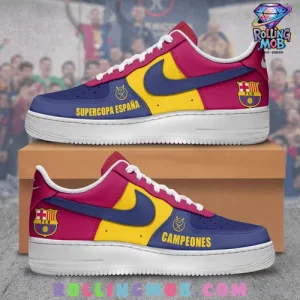 FC Barcelona Supercopa Champions Nike Air Force 1