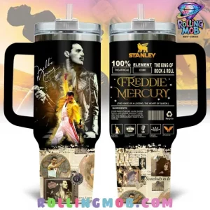Freddie Mercury King Of Rock & Roll Stanley Tumbler Cup