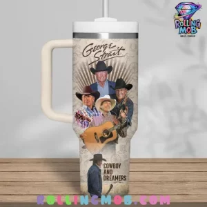 George Strait Cowboy Dreams Limited Edition Stanley Tumbler Cup 3