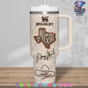 George Strait Cowboy Dreams Limited Edition Stanley Tumbler Cup 4