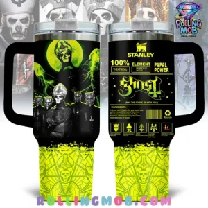 Ghost Papal Power Special Stanley Tumbler Cup