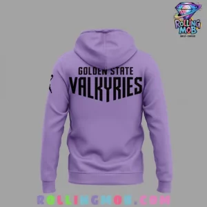 Golden State Valkyries WNBA Purple Hoodie 3