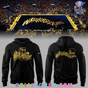 Golden State Warriors NBA Play Off 2025 Black Hoodie