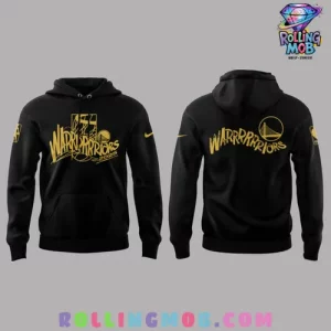Golden State Warriors NBA Play Off 2025 Black Hoodie