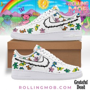 Grateful Dead Dancing Bears Limited Edition Air Force 1
