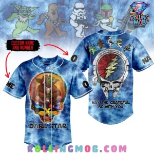 Grateful Dead Dark Star Limited Edition Baseball Jersey
