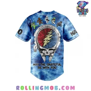 Grateful Dead Dark Star Limited Edition Baseball Jersey 4