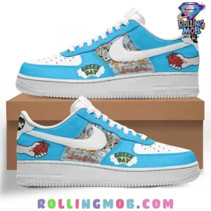 Green Day Dookie Blue Version Nike Air Force 1