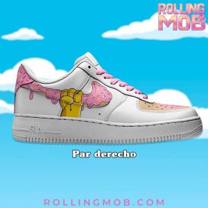 Homer Donuts Swoosh Simsons Limited Editon Air Force 1