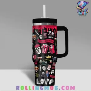Horror Movie Friends Stanely Tumbler Cup 3