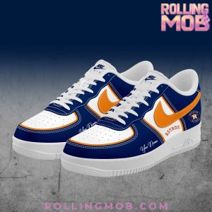 Houston Astros Collab Nike Custom Name Air Force 1