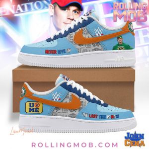 John Cena Never Give Up Nike Air Force 1