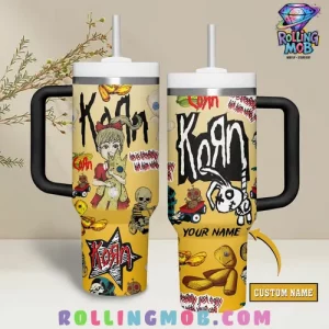 Korn Baby Girl Custom Name Stanley Tumbler Cup