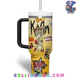Korn Baby Girl Custom Name Stanley Tumbler Cup 4