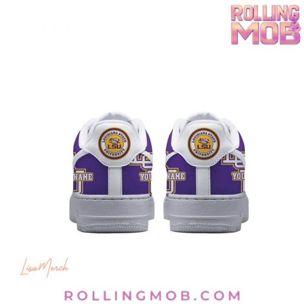 LSU Geaux Tigers Custom Nike Air Force 1