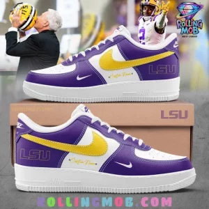 LSU Tiger x Nike Custom Air Force 1
